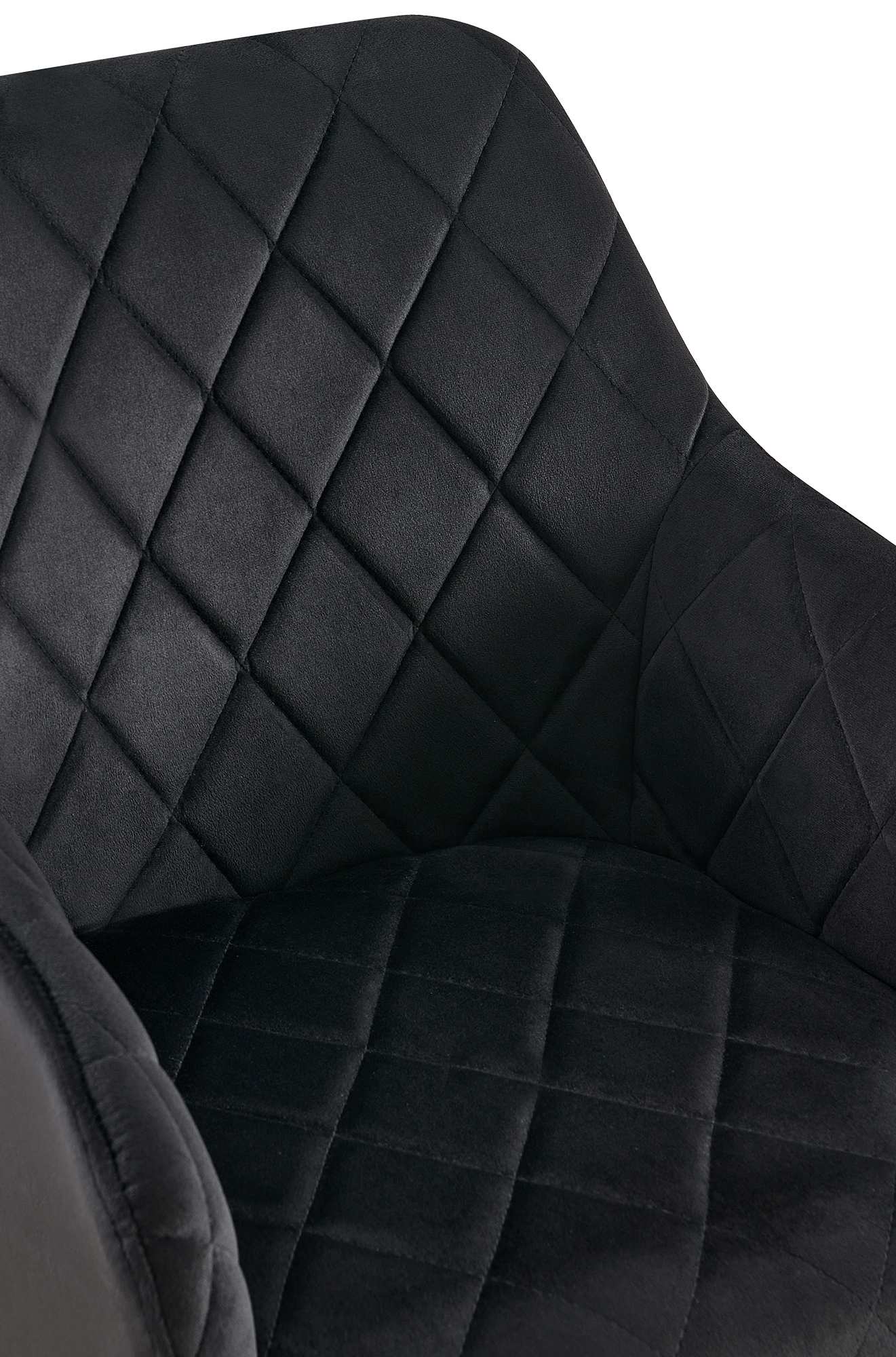 Chaise de salle à manger Monett Velours