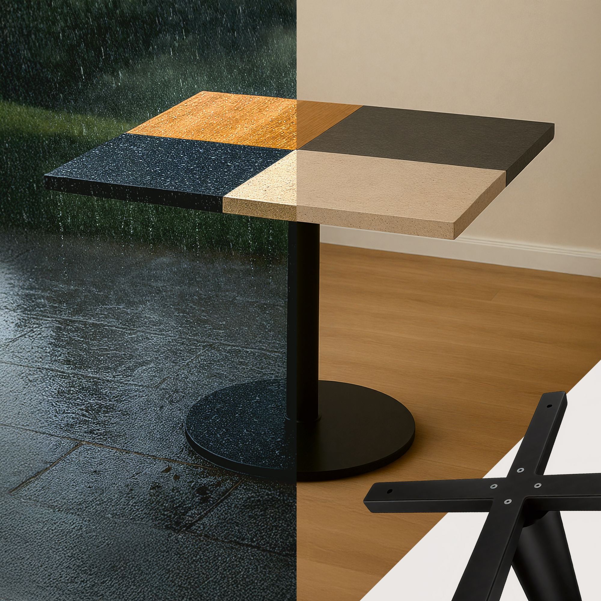 Piètement de table Marudi