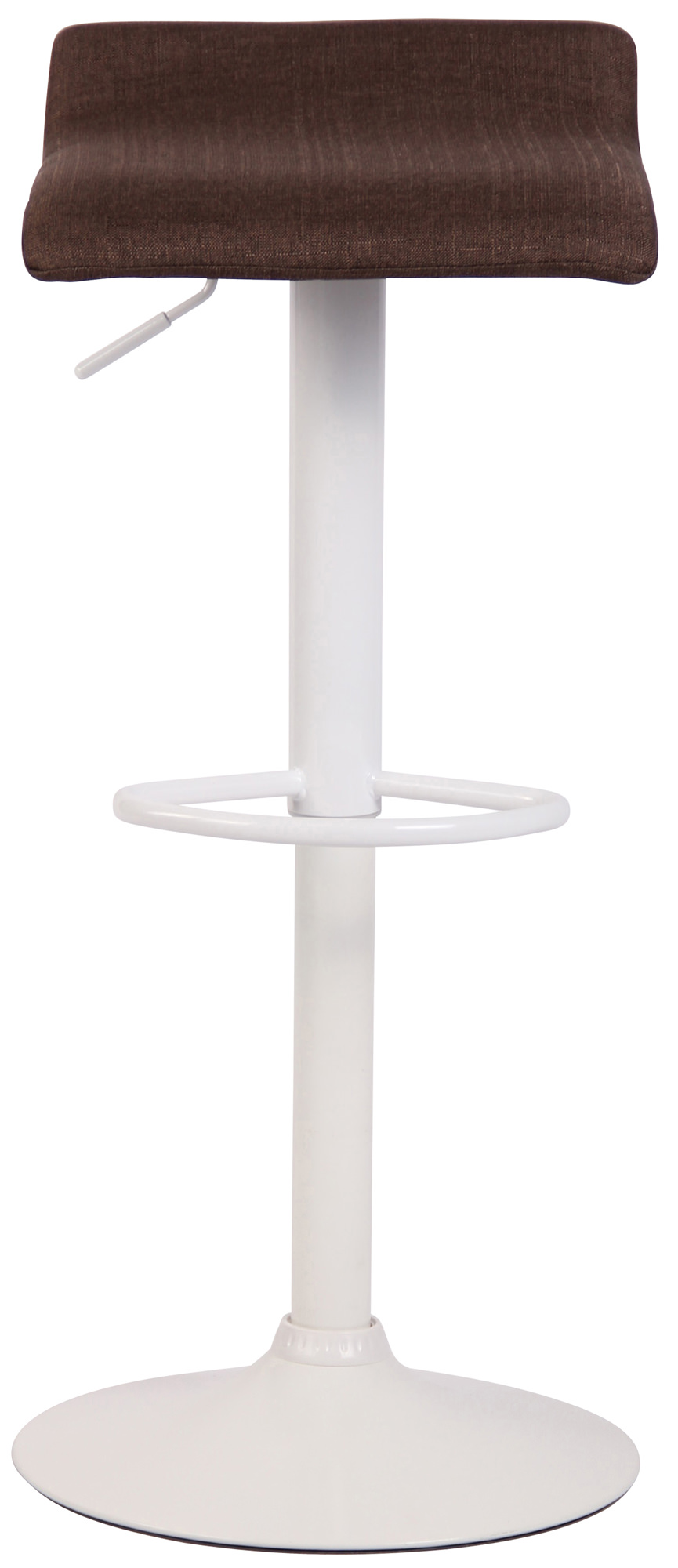Tabouret de bar Dyn V2 tissu avec pied en métal