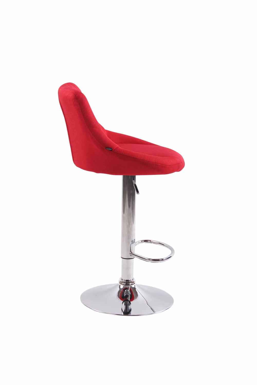 Lot de 2 tabourets de bar Lazio tissu