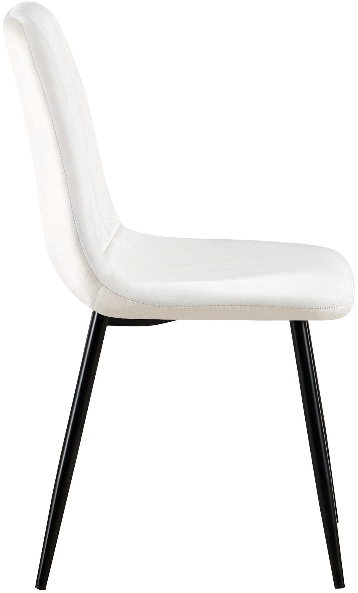 Chaise de salle à manger Dijon avec Piètement en métal noir