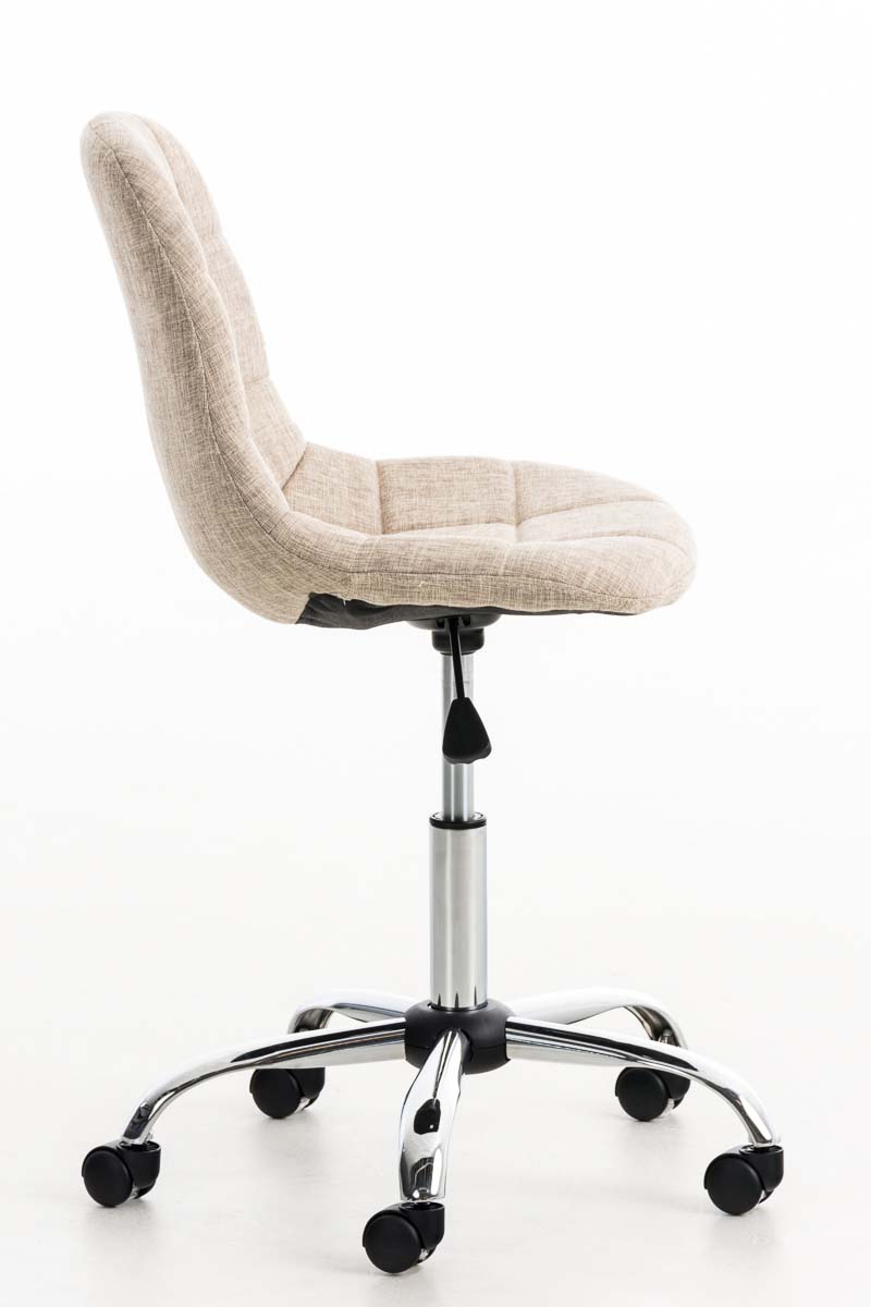 Chaise de bureau Emil tissu
