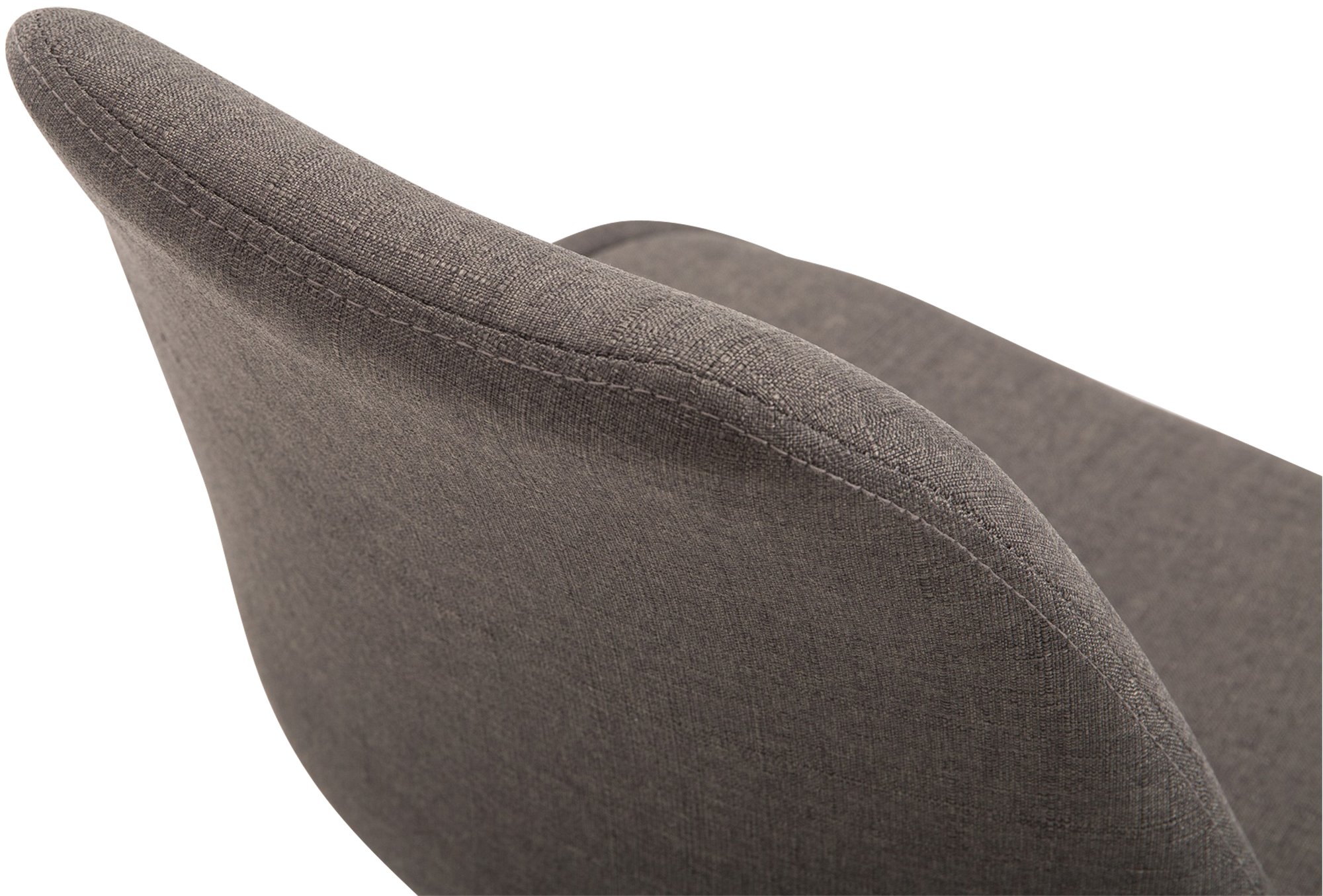 Chaise de salle à manger Maverick tissu avec pied trompette