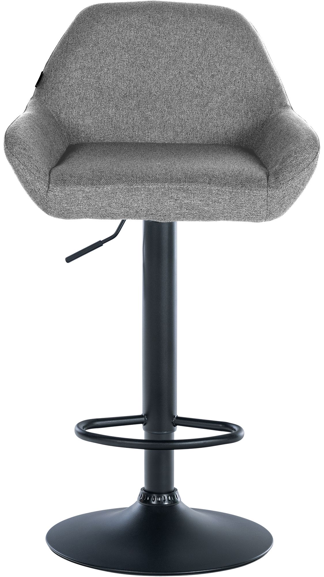 Lot de 2 tabourets de bar Braga en tissu