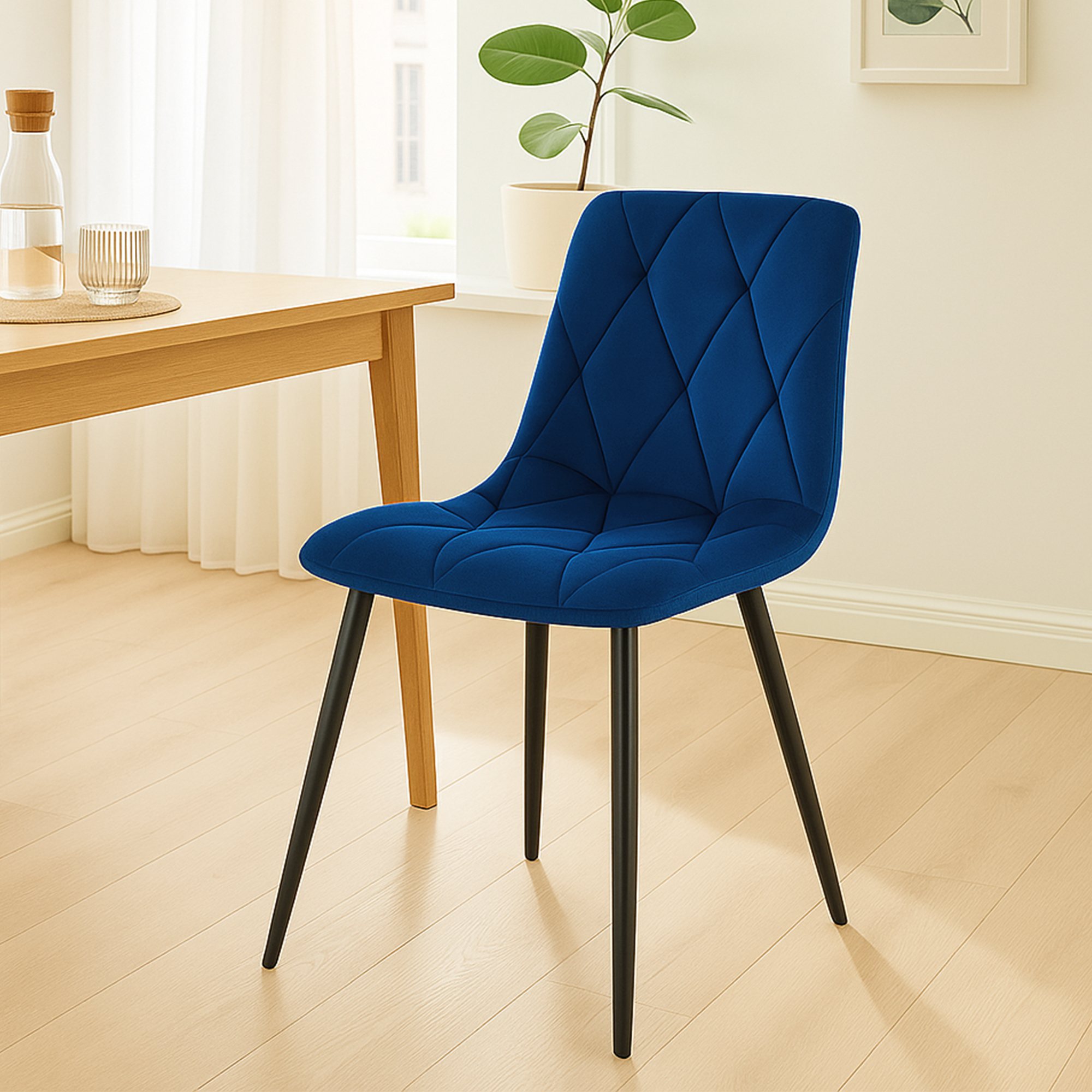 Lot de 2 chaises de salle à manger Clairton