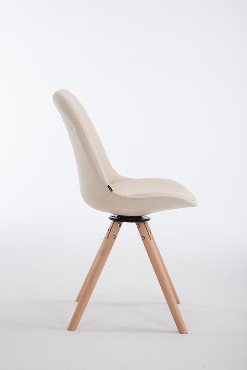 Chaise de salle à manger Calais pivotante pieds ronds