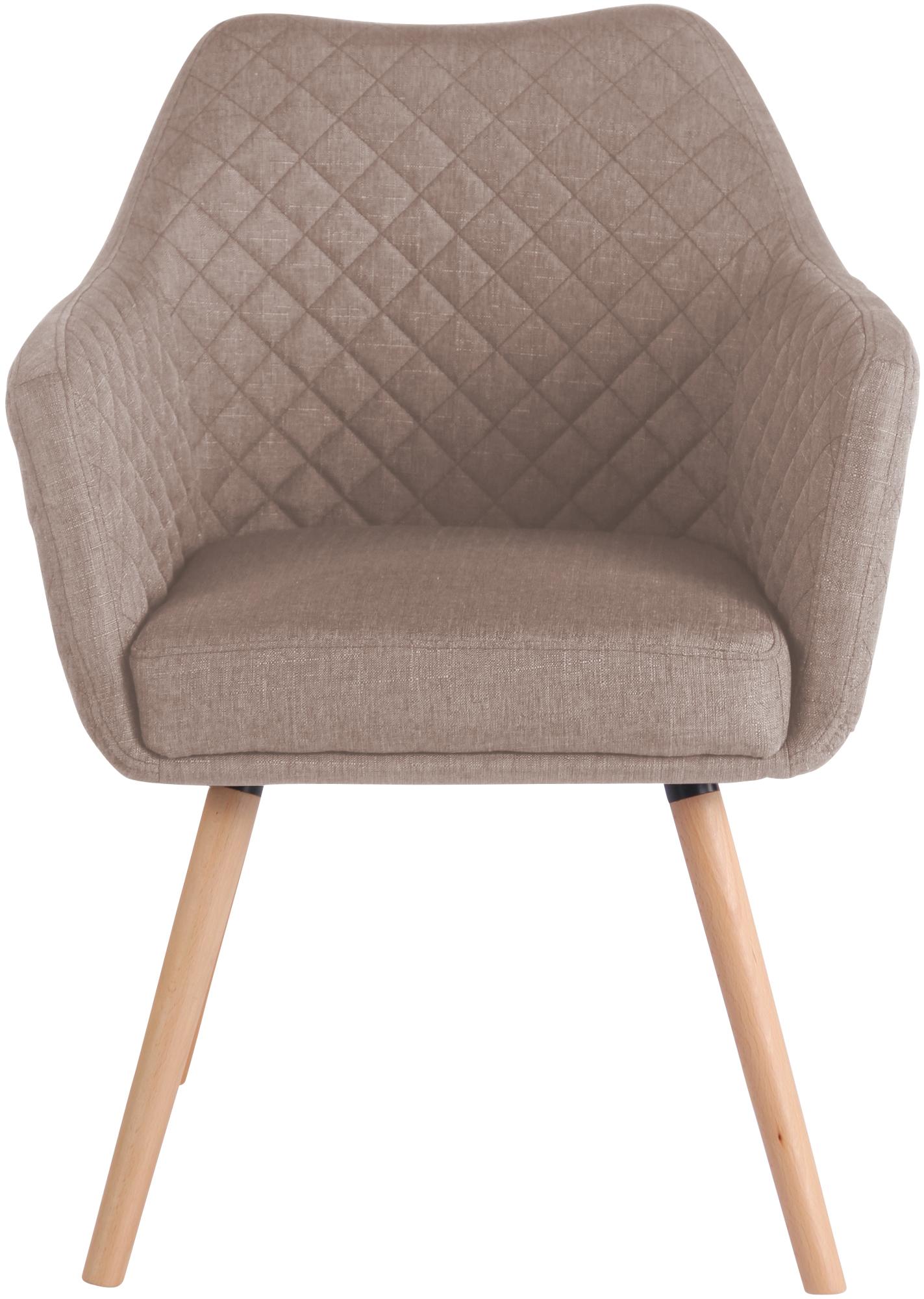 Chaise de salle à manger Gent en tissu