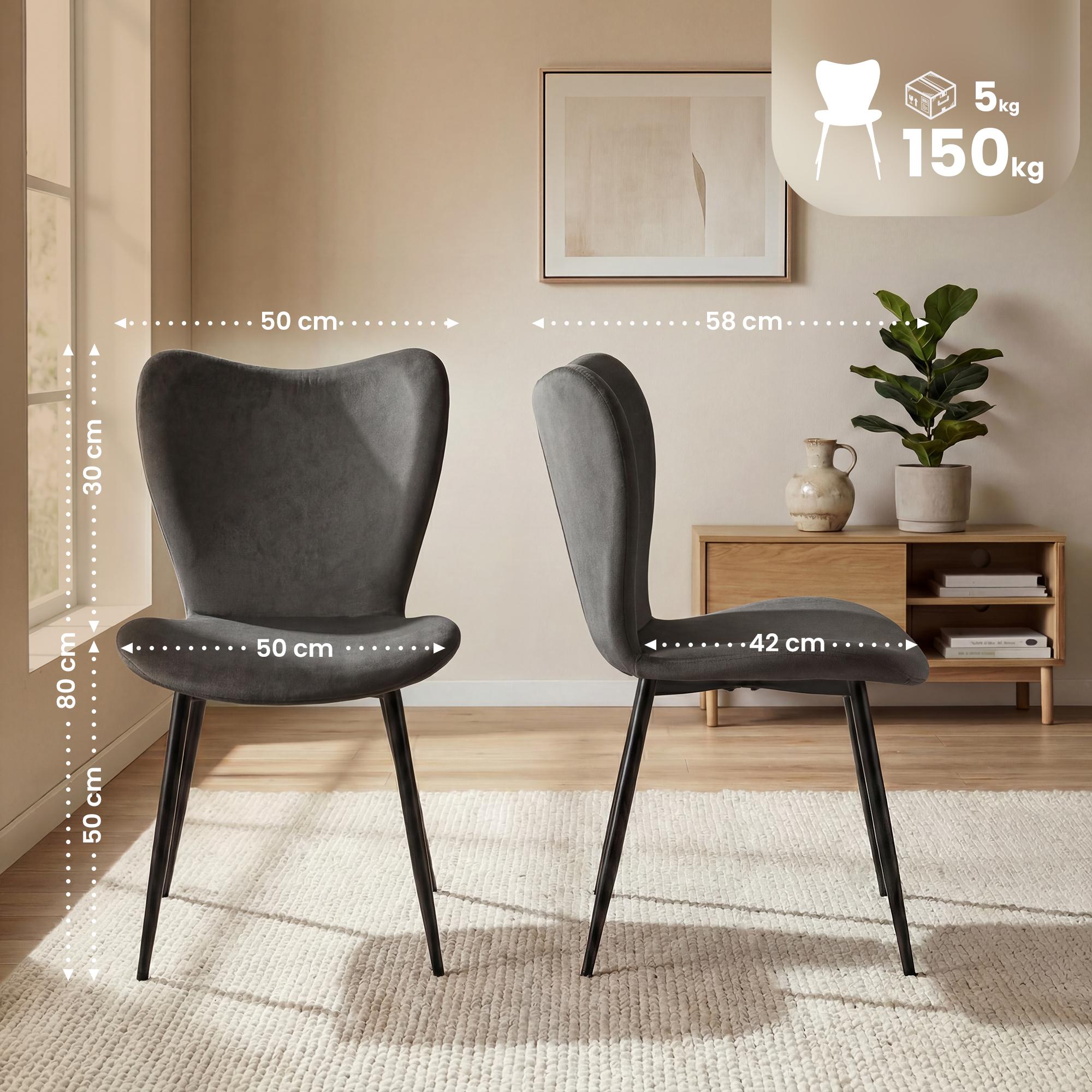 Chaise de salle a manger Maika