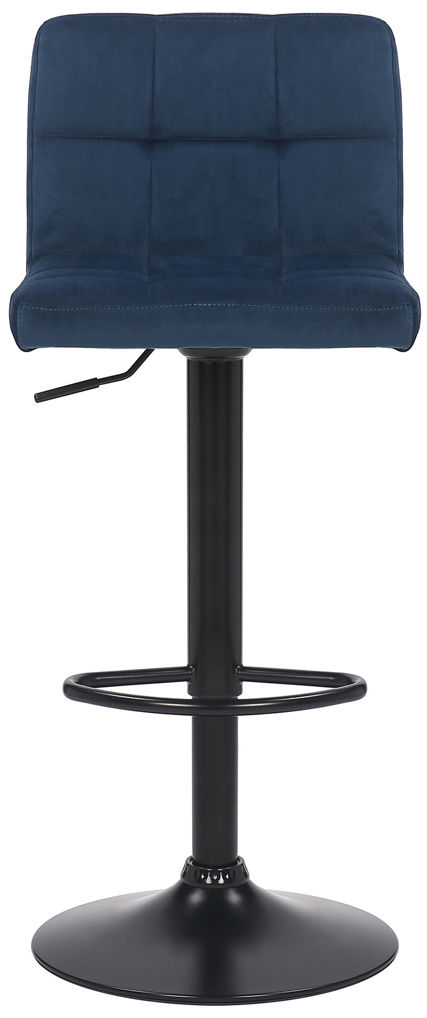Lot de 4 tabourets de bar Feni velours
