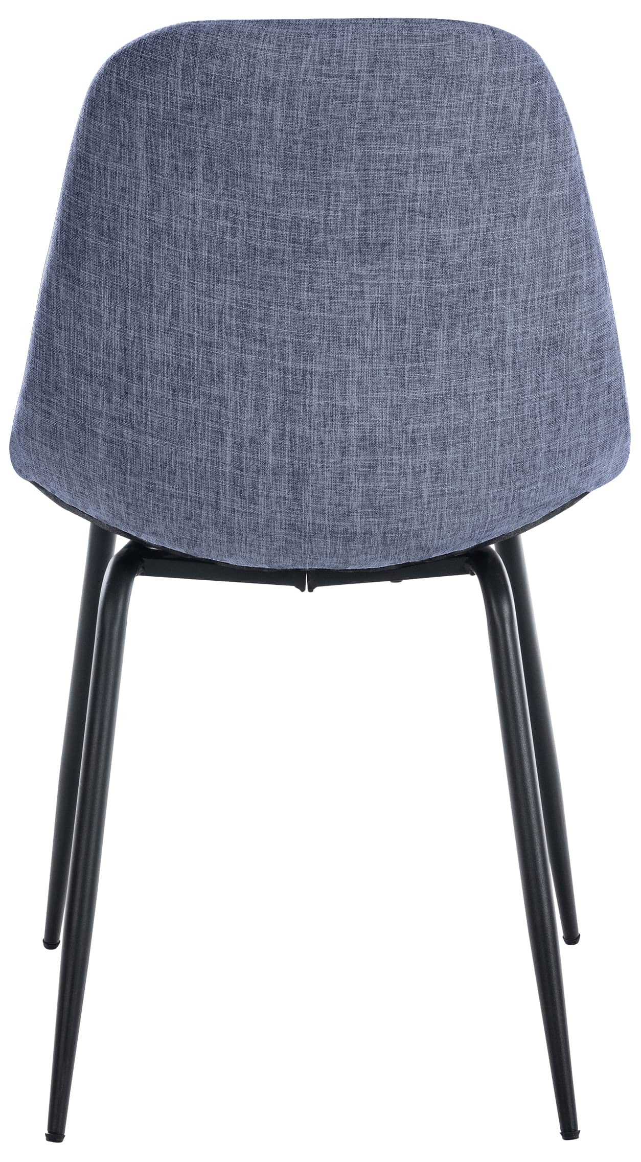Chaise de salle à manger Tom avec Pieds en métal noir