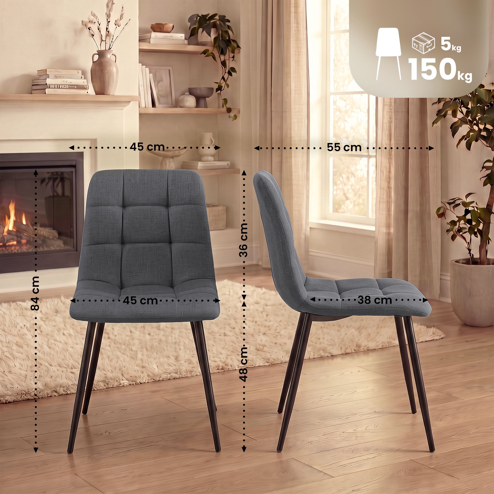 Chaise de salle à manger Tilde