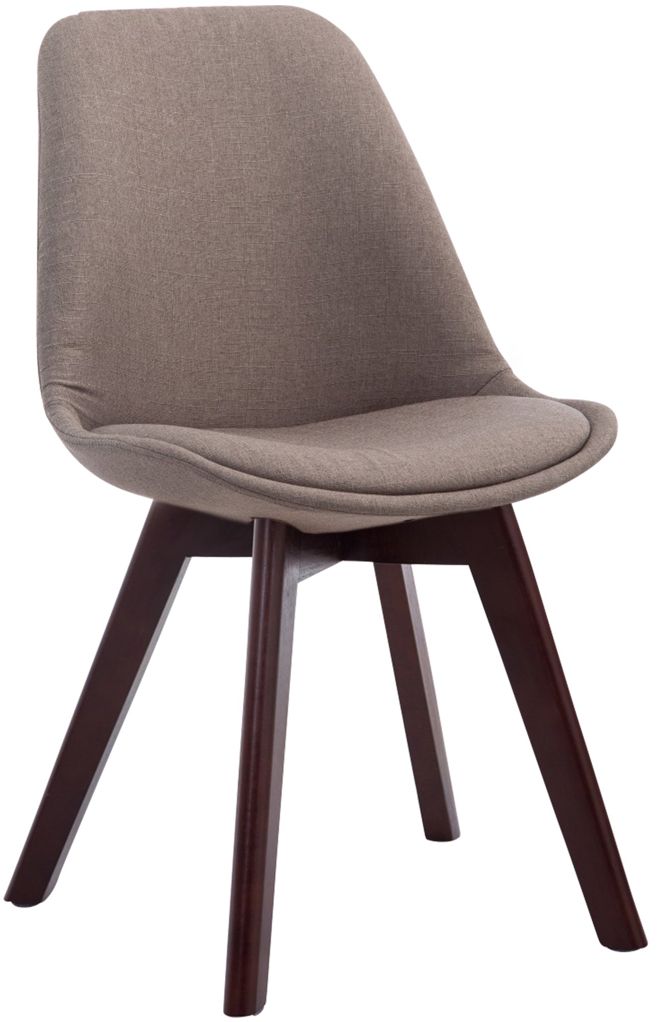Chaise de visiteur Borneo V2 tissu