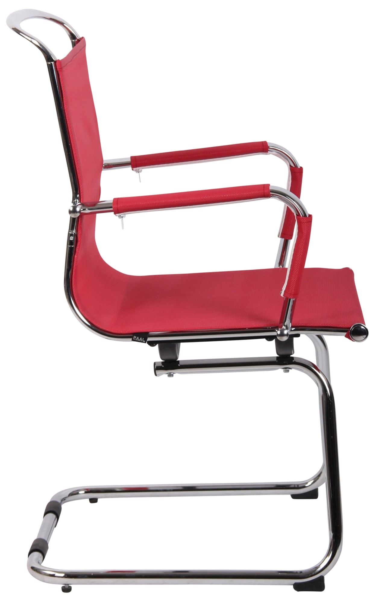 Chaise Cantilever Barnet en tissu de mèche