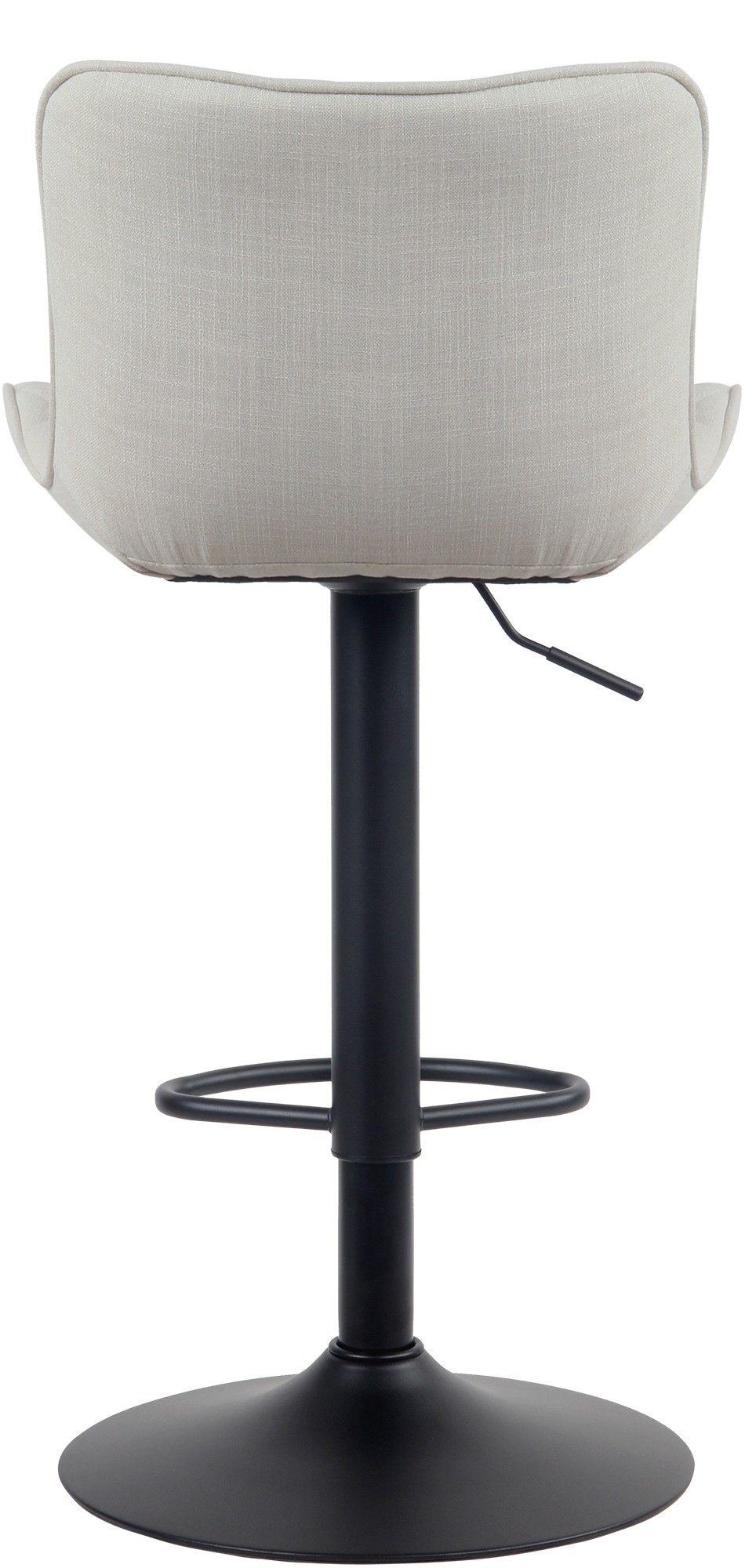 Tabouret de bar Emma Pied en Métal Hauteur réglable Siège pivotant