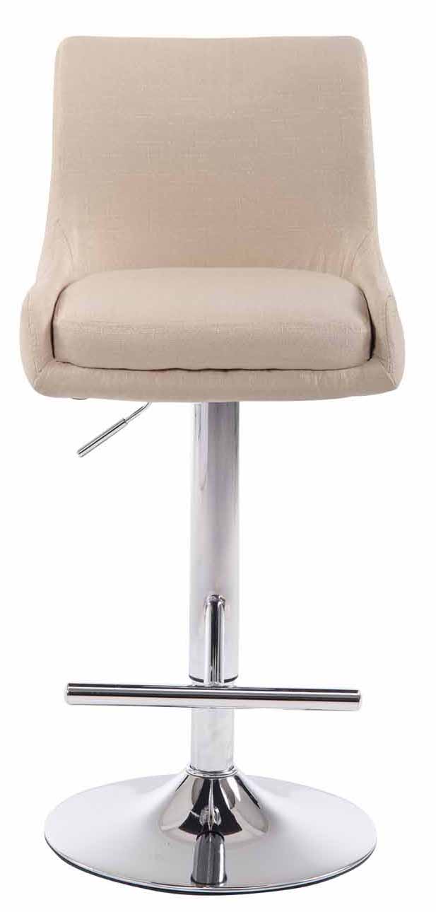 Lot de 2 Tabourets de bar Club en Tissu