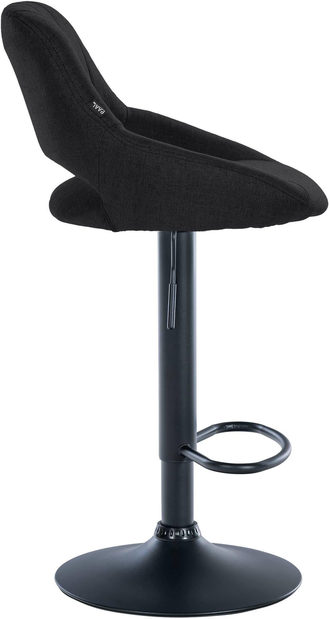Lot de 2 tabourets de bar Milet en tissu