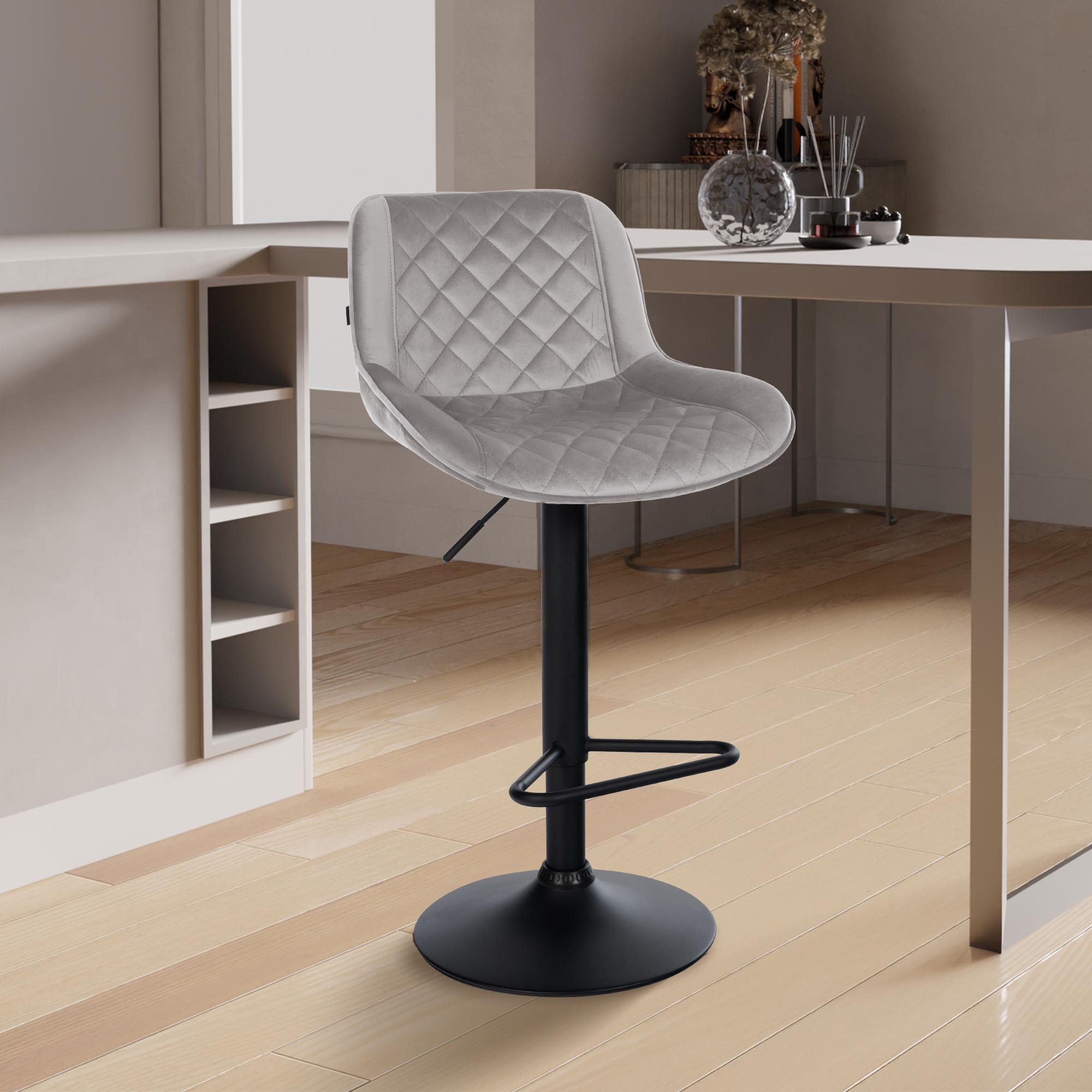 Lot de 2 tabourets de bar Kasson