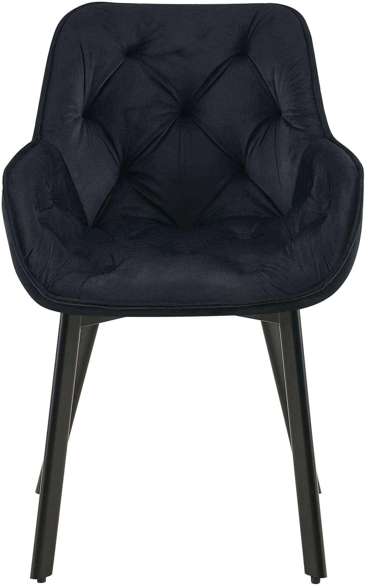 Lot de 2 Chaises de Salle à Manger Pivotantes Antigo en Velours