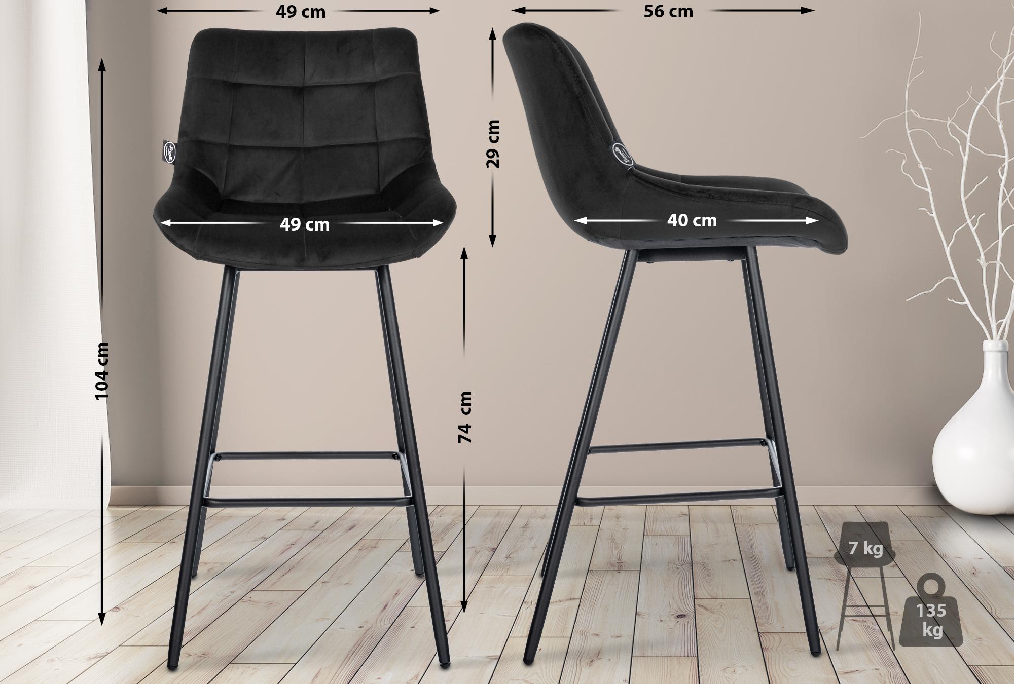 Tabouret de bar Weston