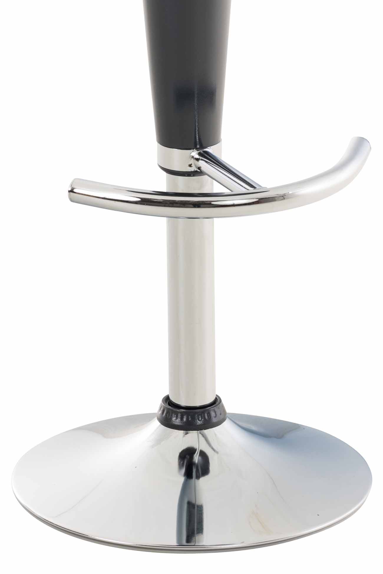 Tabouret de bar Saddle avec Assise en p^lastique pied en métal