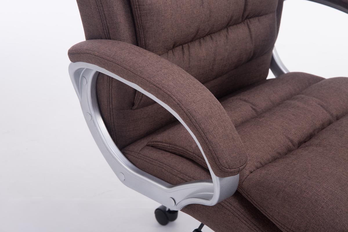 Fauteuil de bureau XXL Vancouver Tissu