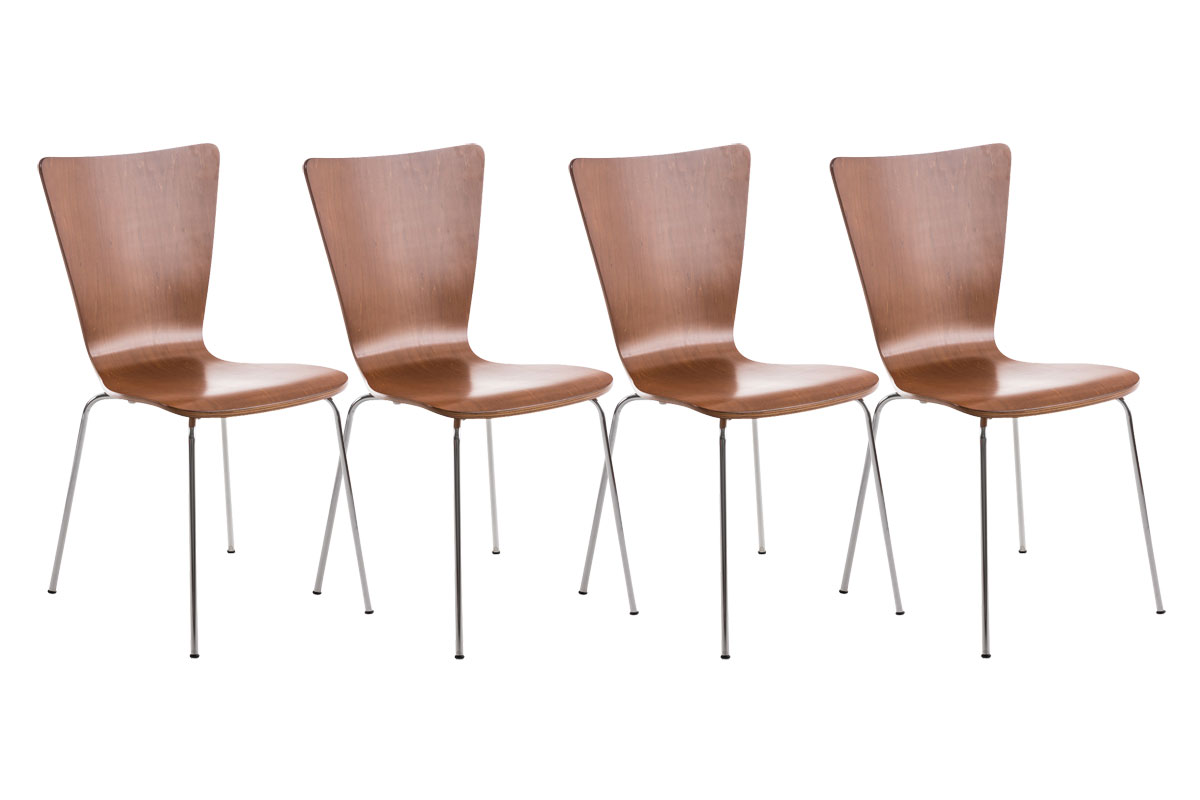 Lot de 4 chaises Aaron