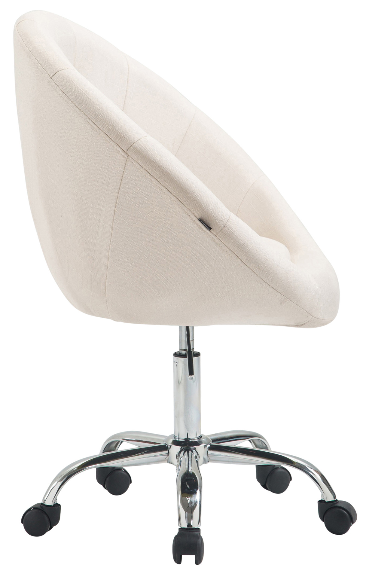CLP Chaise de Bureau London V2 en Tissu avec Hauteur ajustable et Siège pivotant