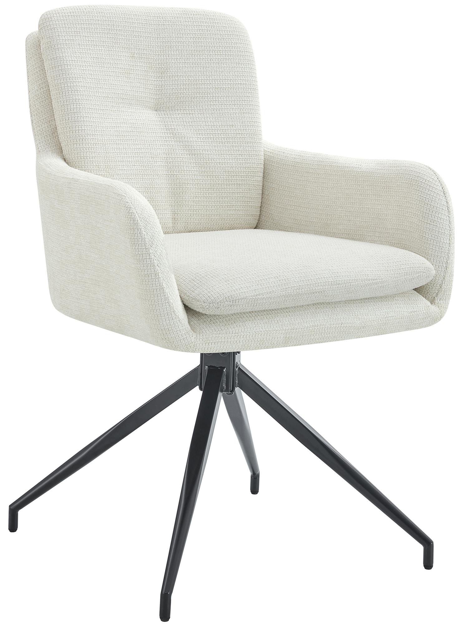 Chaise de salle à manger Pickett en tissu