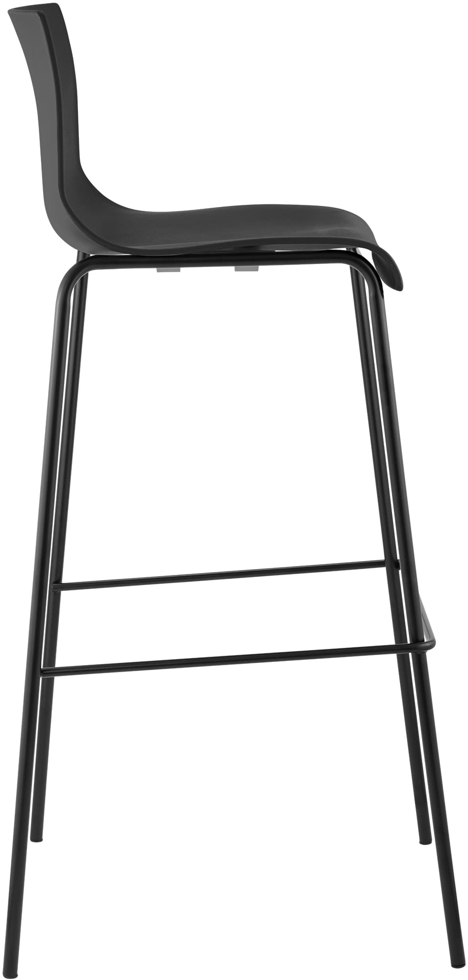 Lot de 2 tabourets de bar Hover en plastique