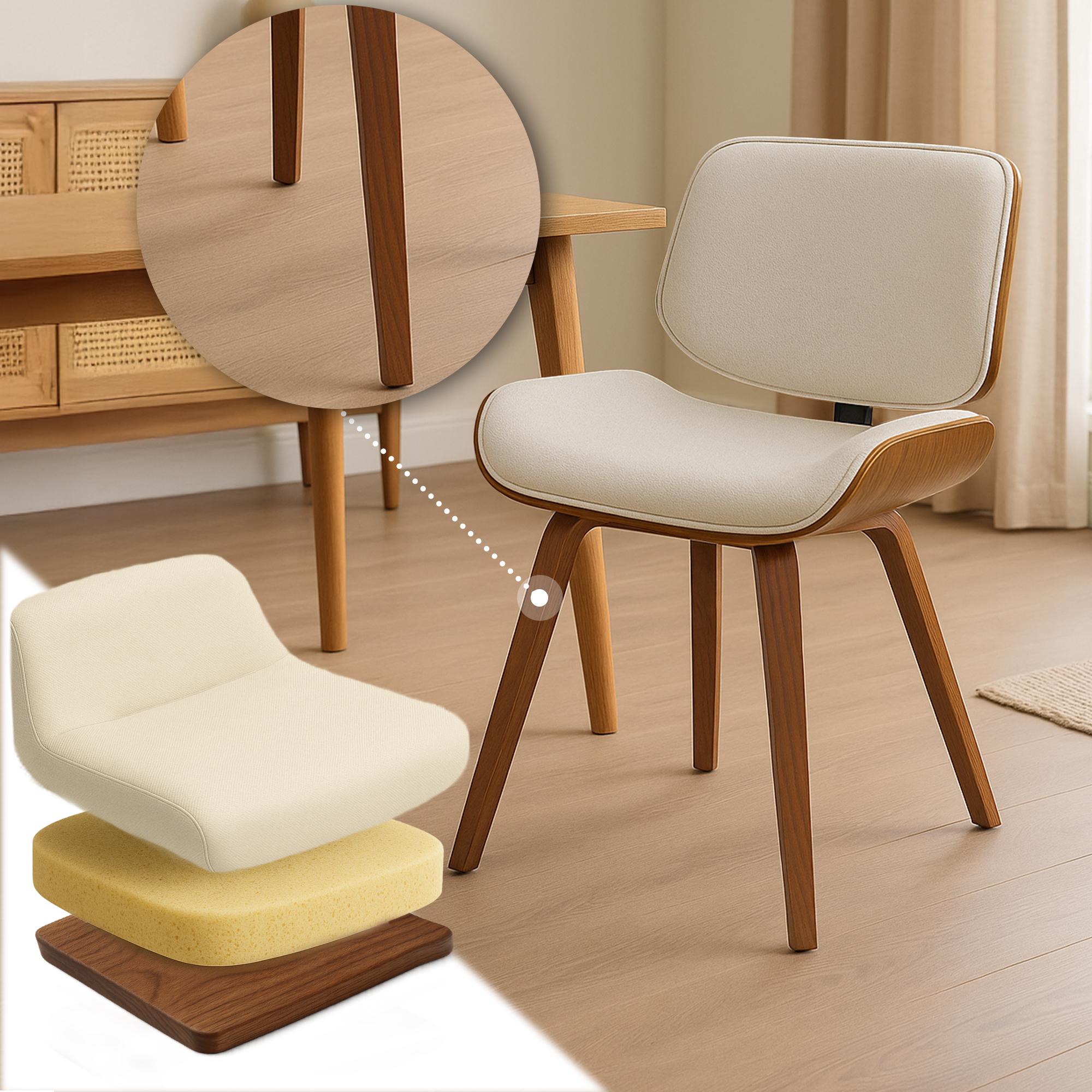 Chaise de salle à manger Beverley Tissu