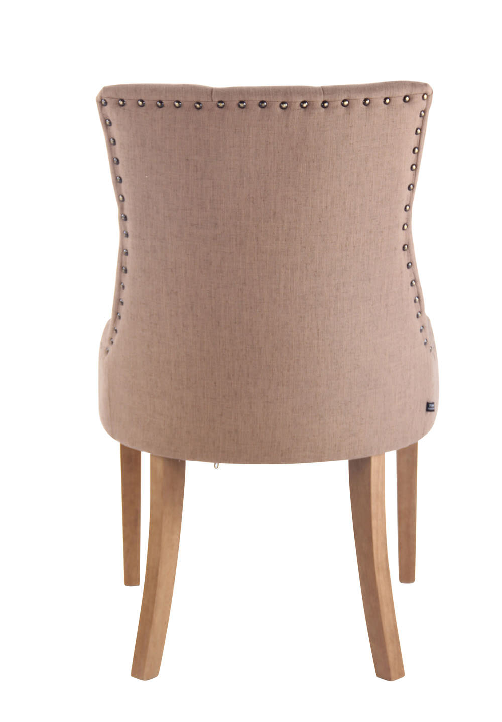 Lot de 2 chaises de salle à manger Aberdeen en tissu
