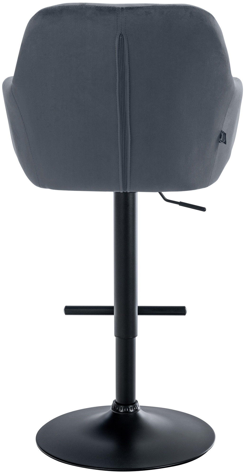Tabouret de bar Natoma velours