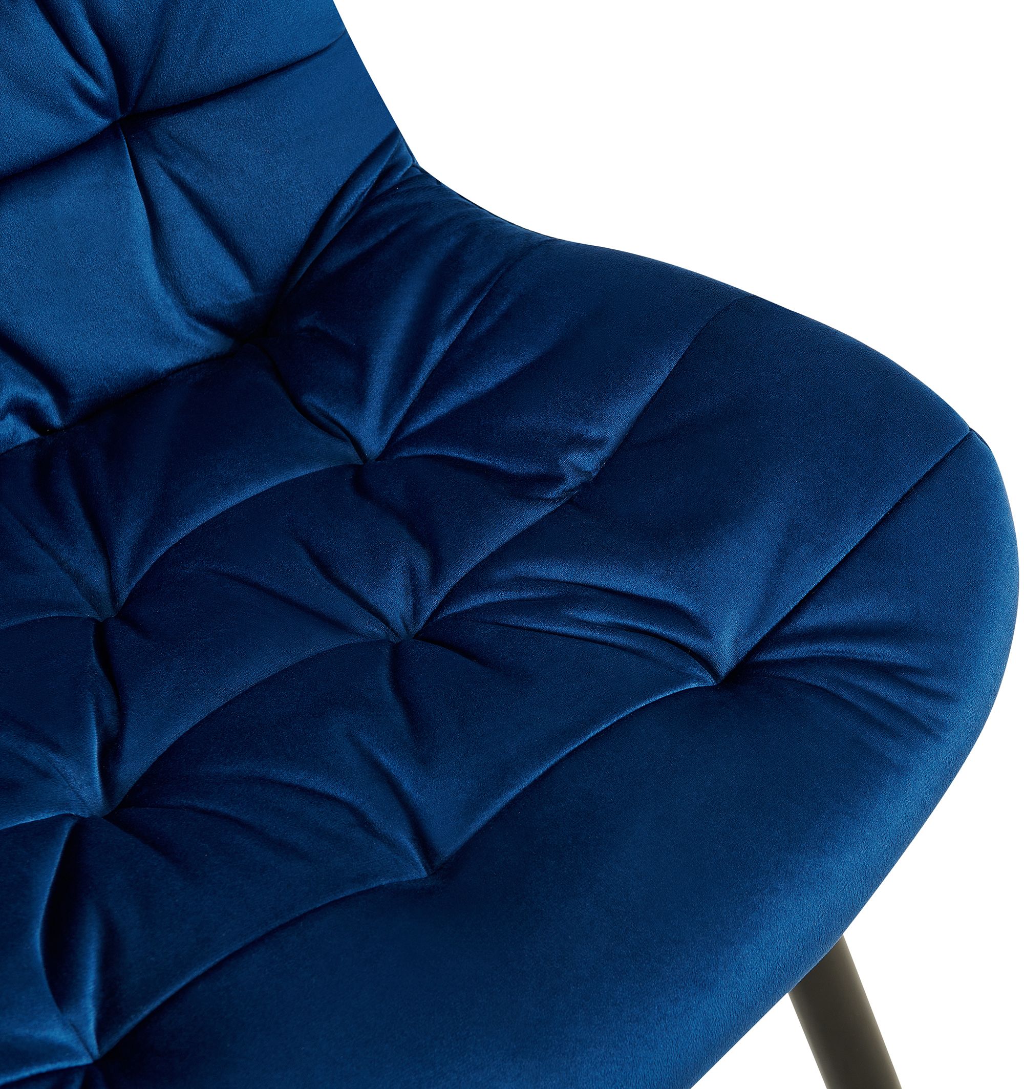 Chaise de salle à manger Rossford velours
