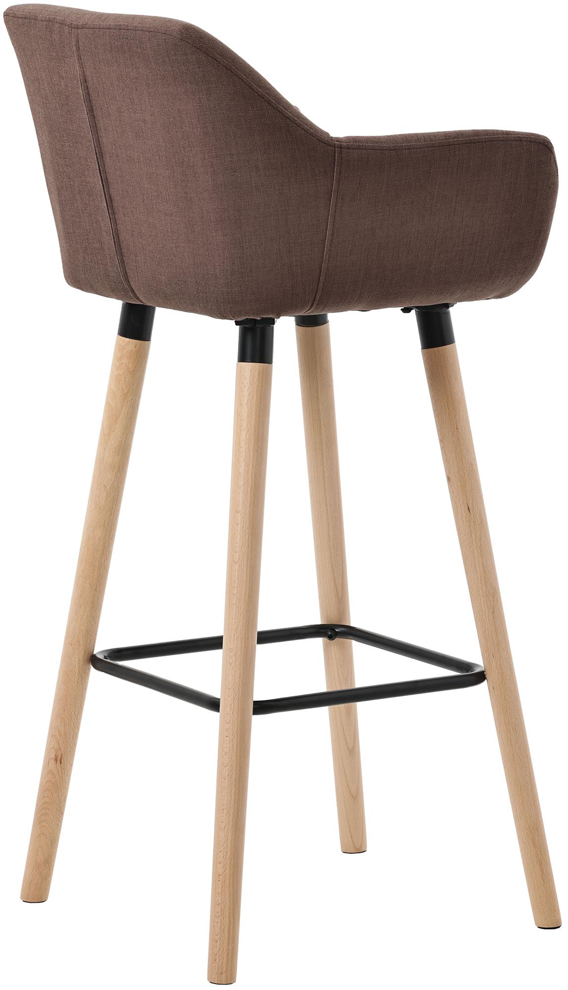 Tabouret de bar Grant en tissu