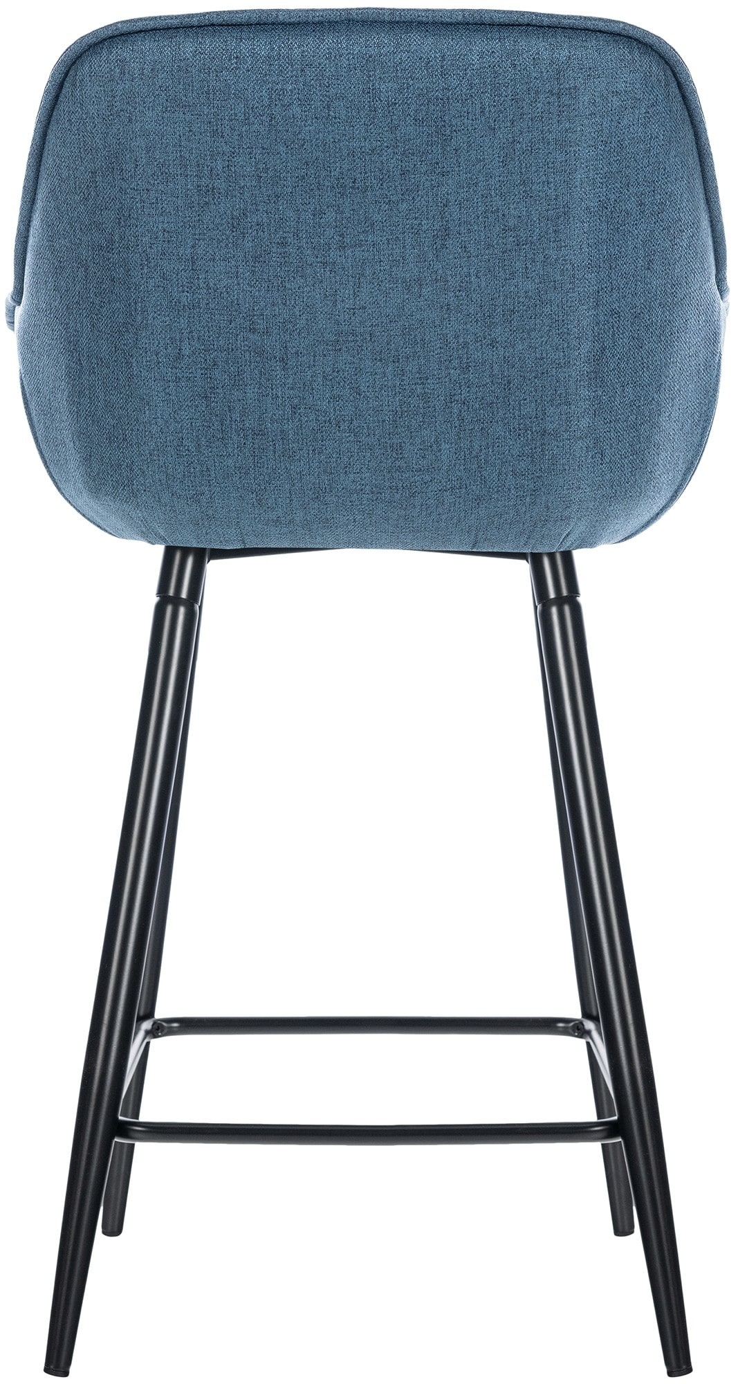 Lot de 2 Tabourets de bar Gibson avec Pieds en Métal