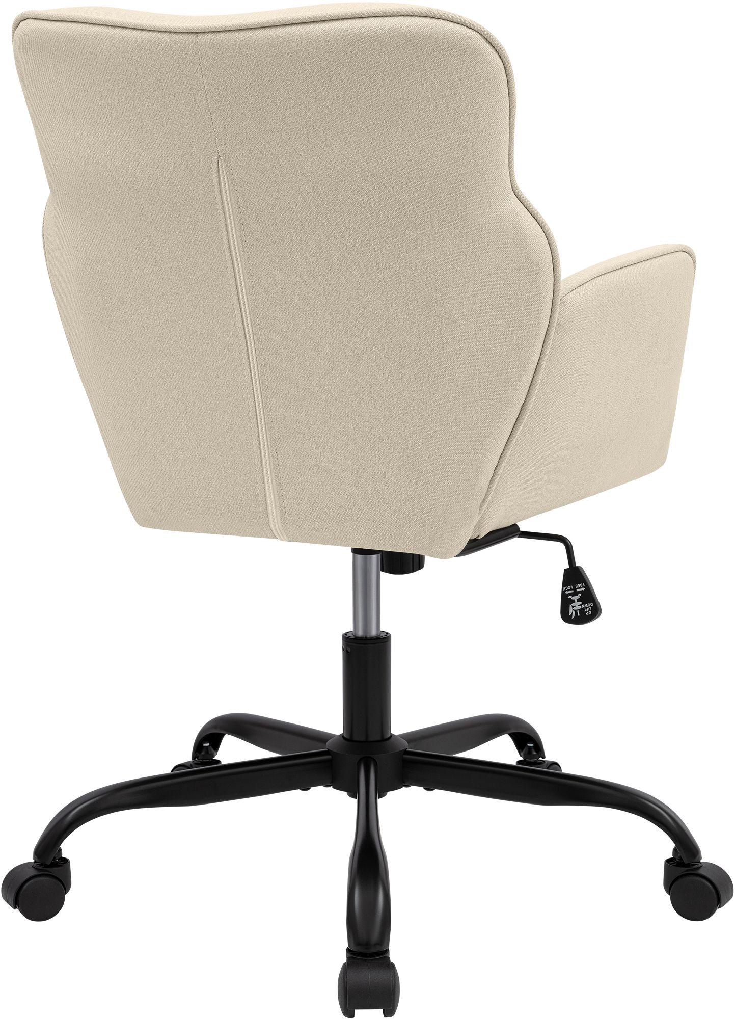 Chaise de bureau Amado tissu