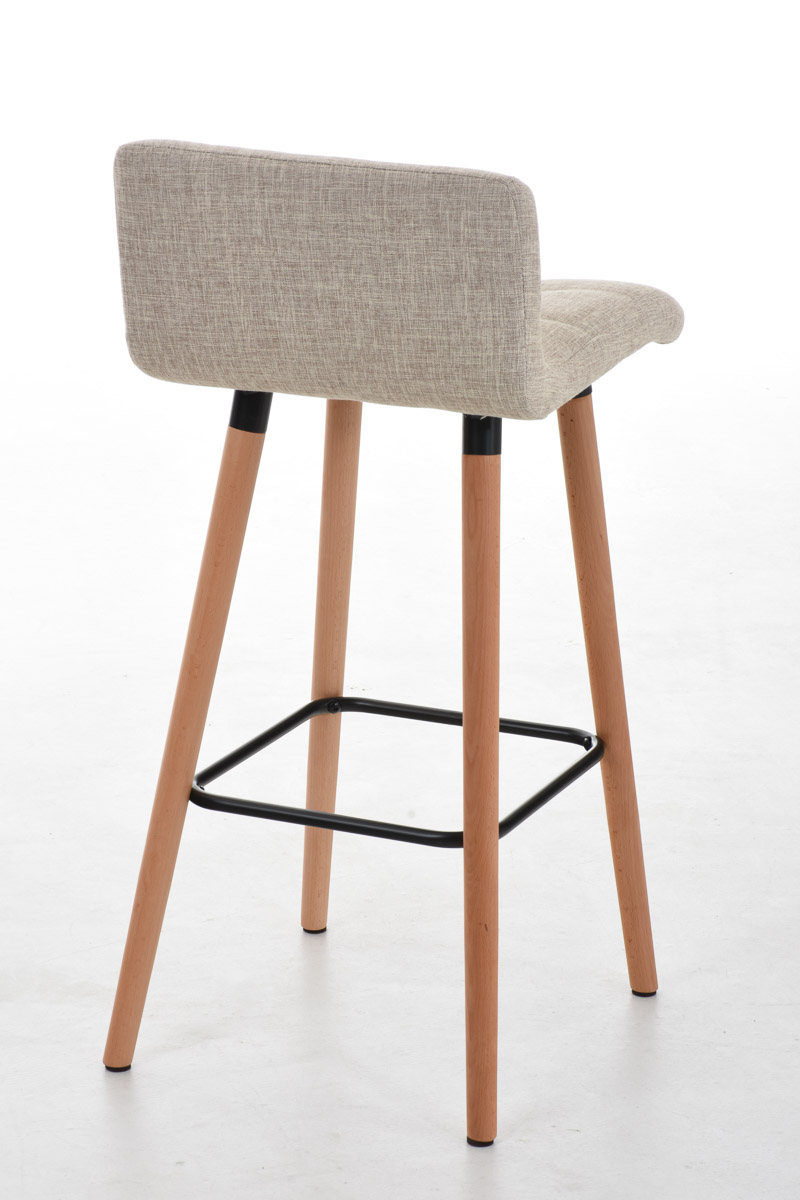 Tabouret de bar Lincoln revêtement tissu