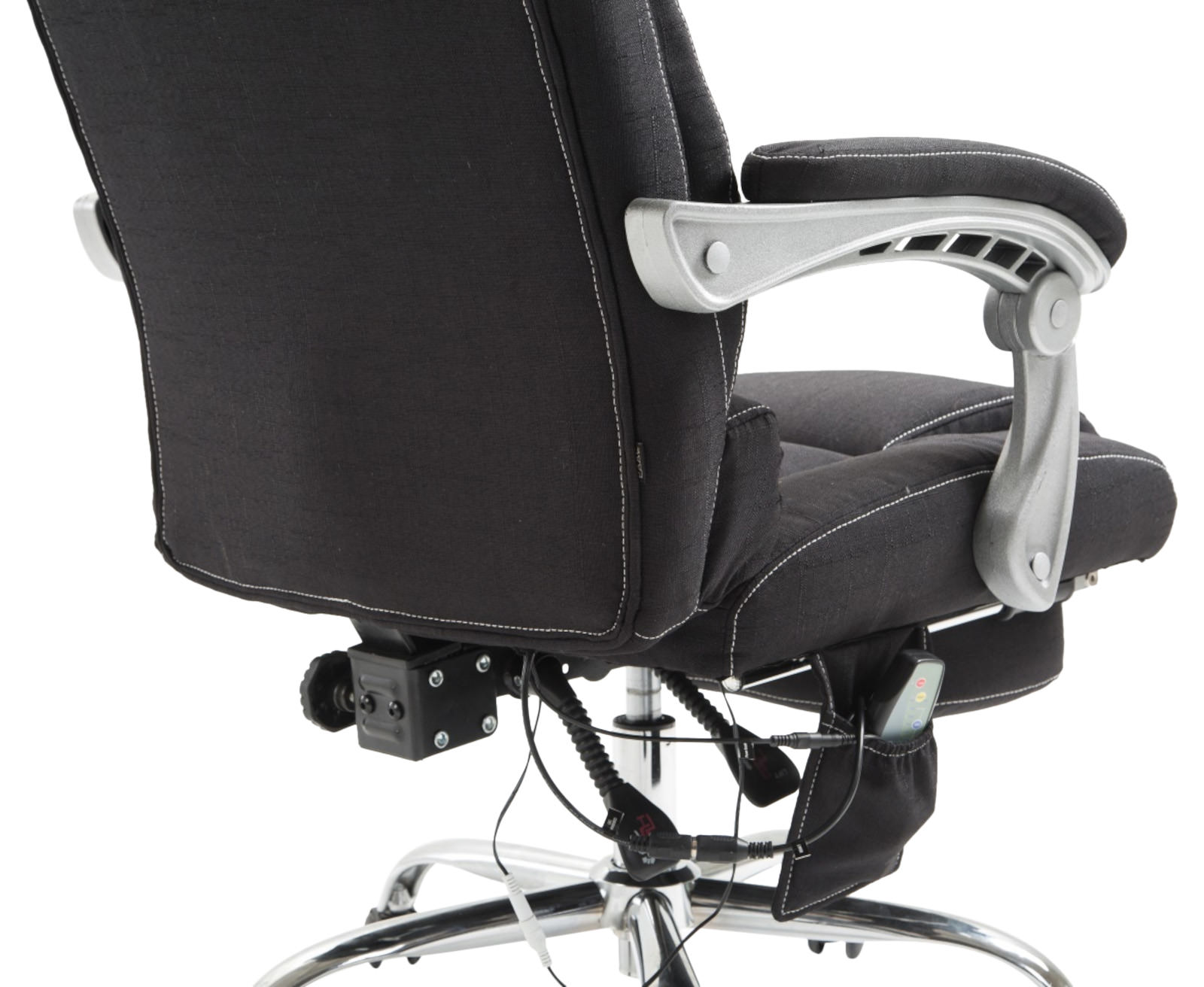Fauteuil de bureau Pacific avec fonction massage tissu