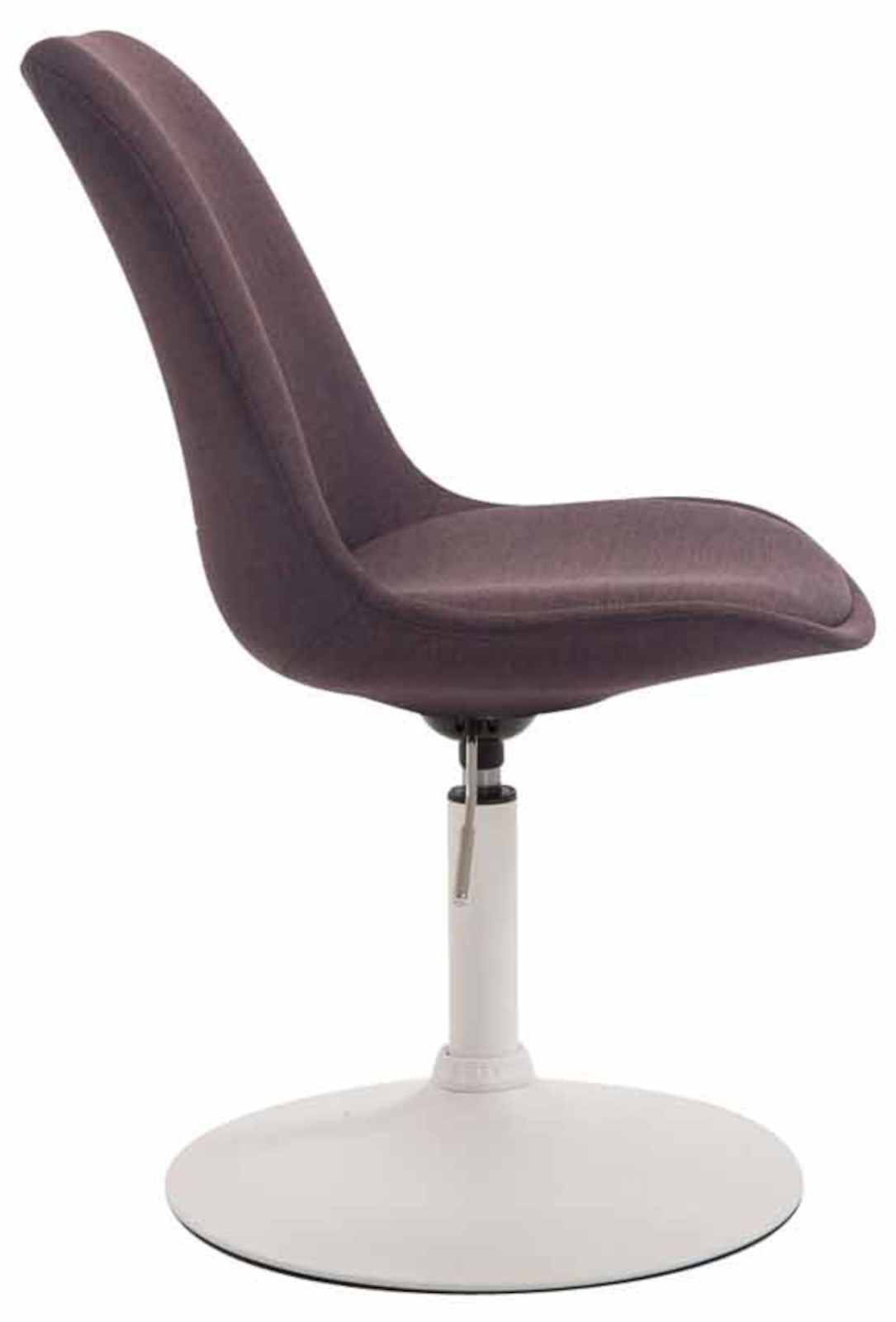 Lot de 4 Chaises de salle à manger Maverick tissu avec pied trompette