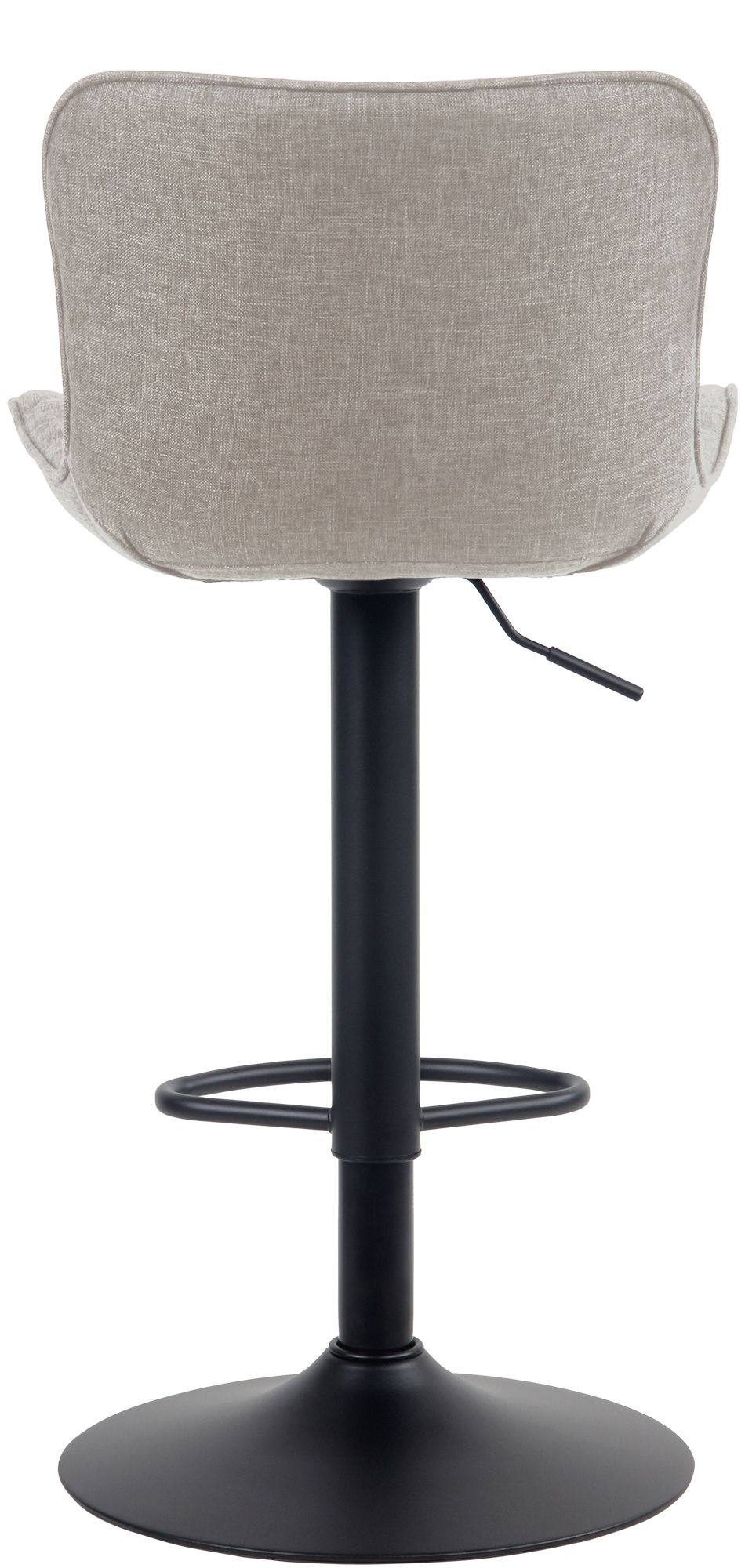 Tabouret de bar Emma Pied en Métal Hauteur réglable Siège pivotant