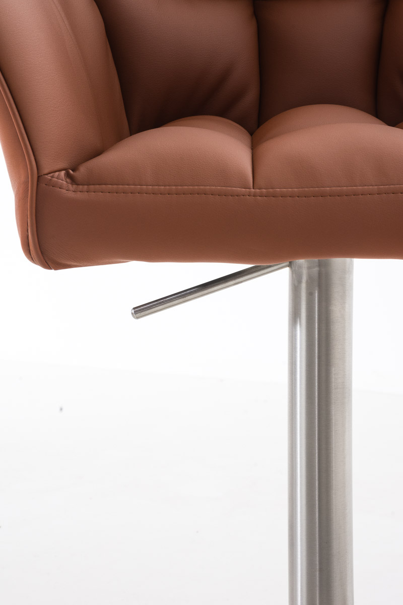 Tabouret de bar Damaso avec revetement en similicuir