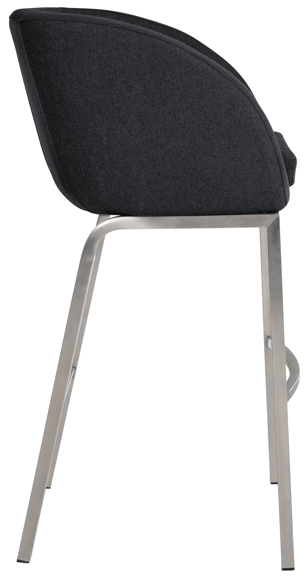 Tabouret de bar Rockhill feutre