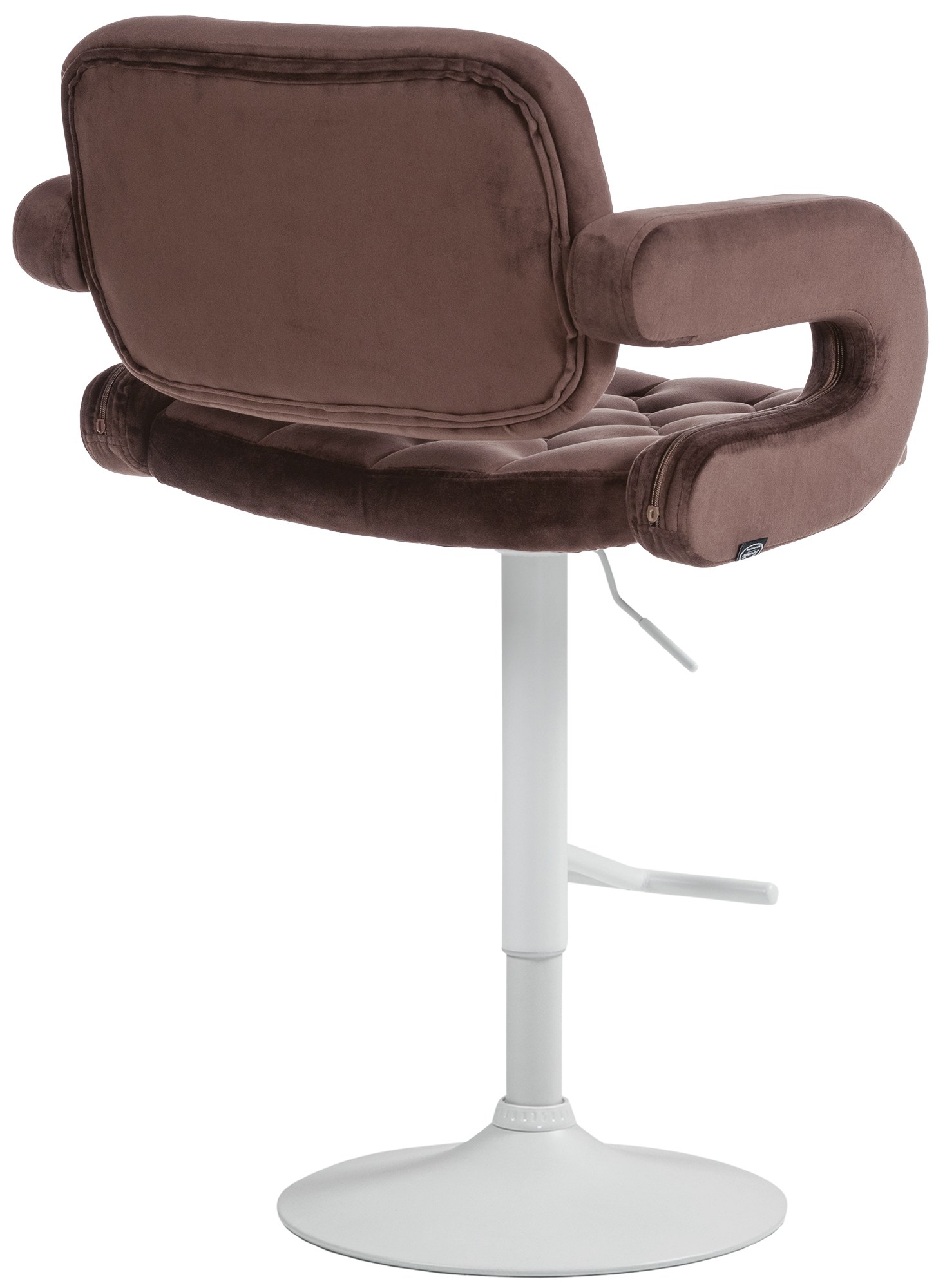 Tabouret de bar Dublin velours