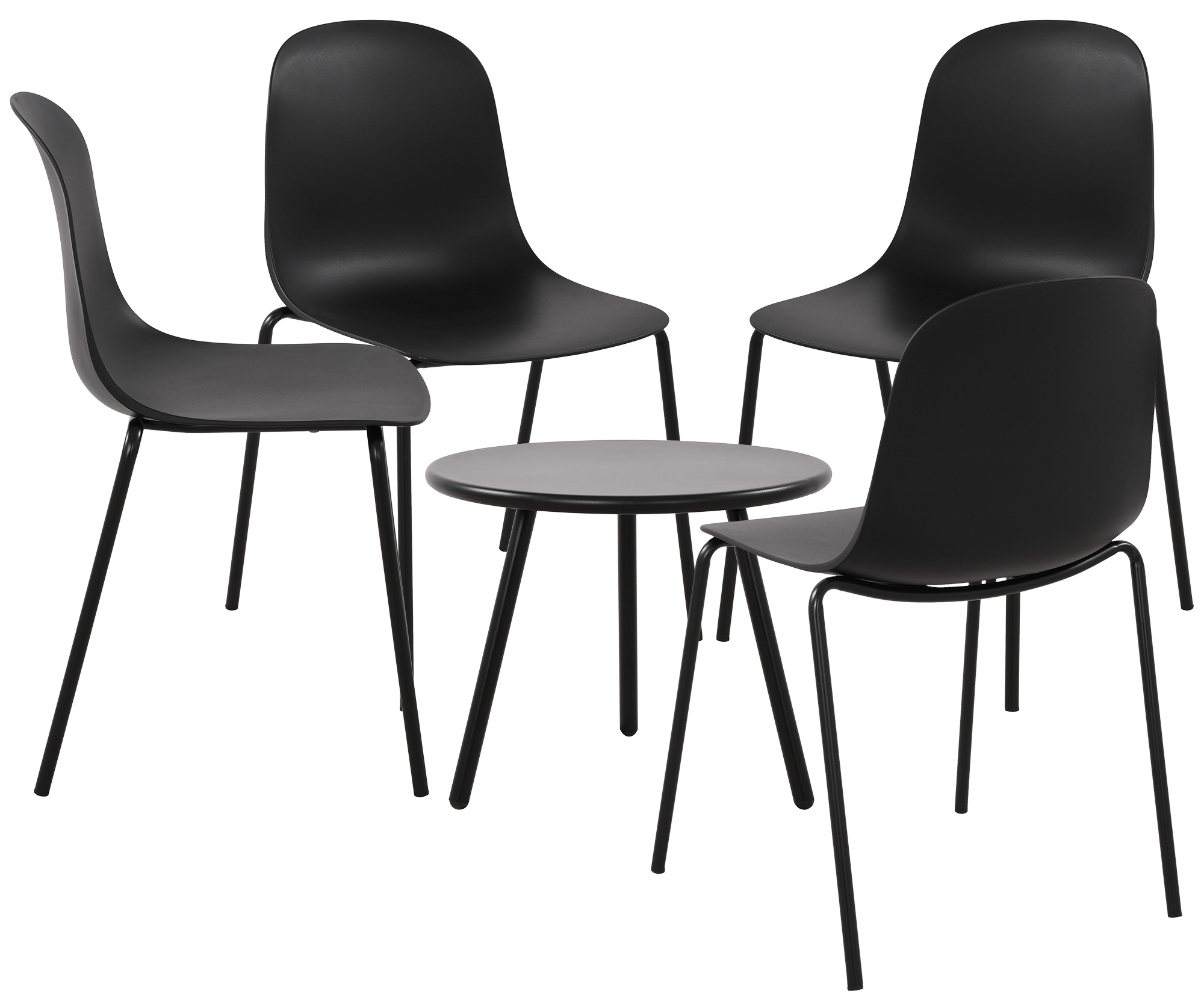 Groupe de 4 sièges Berdin