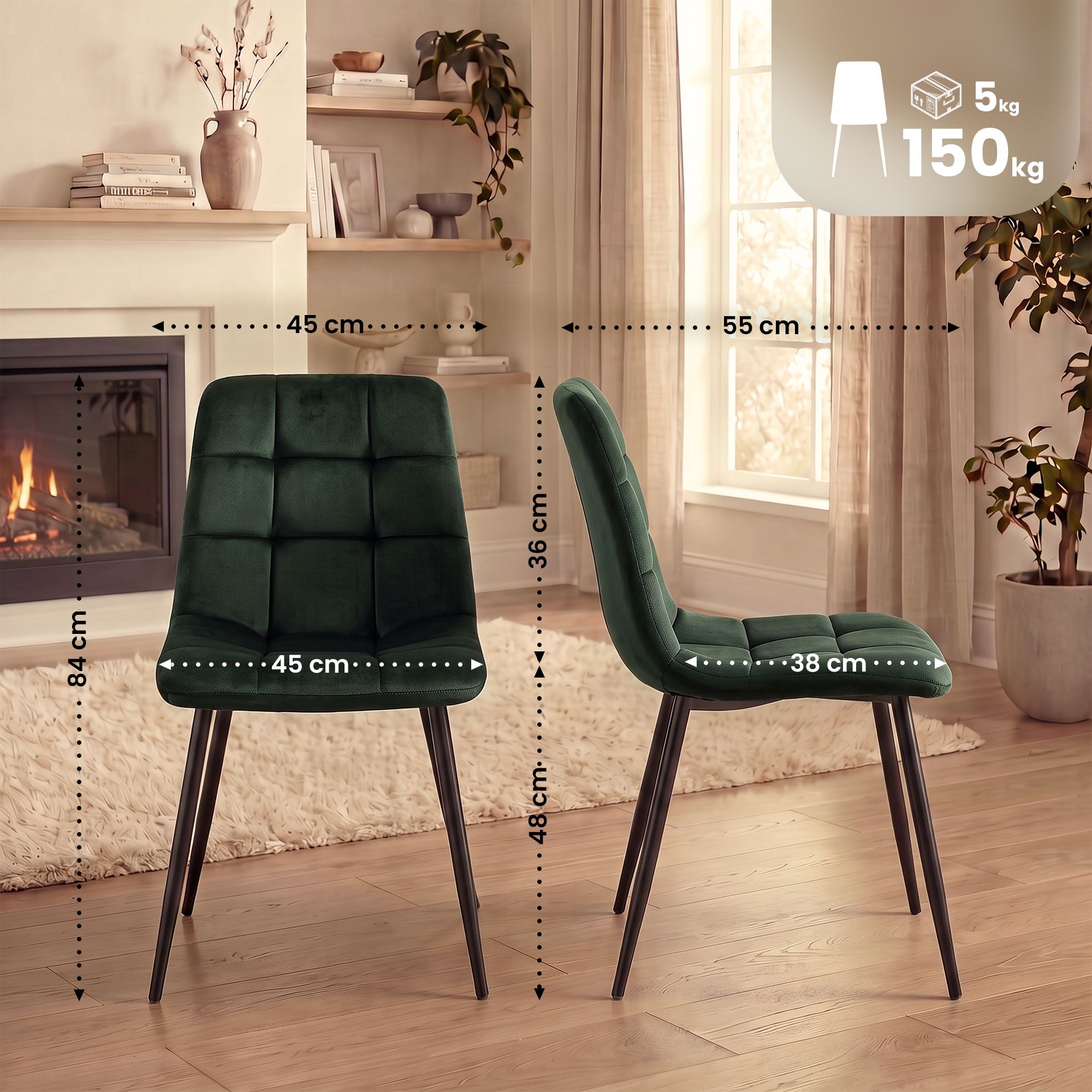 Chaise de salle à manger Tilde