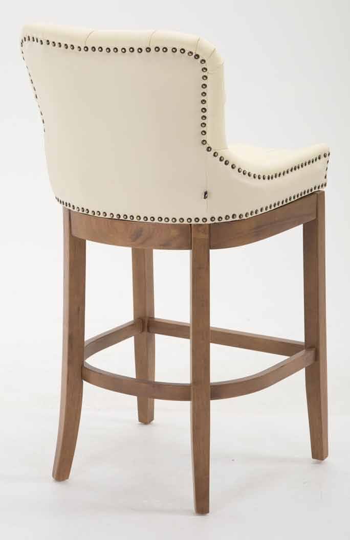 Lot de 2 Tabourets de bar Lakewood en véritable Cuir