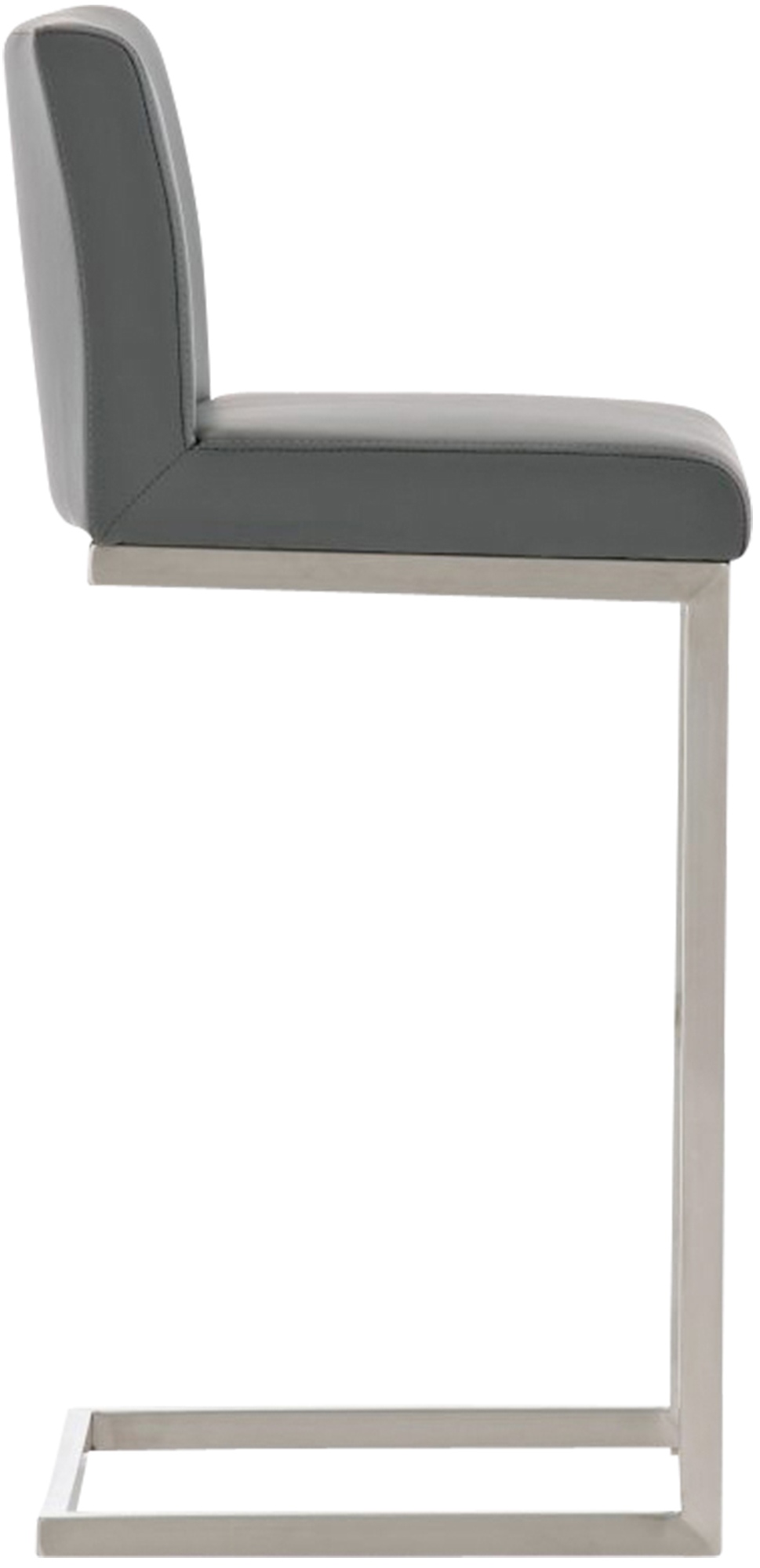 Tabouret de bar Paros en similicuir