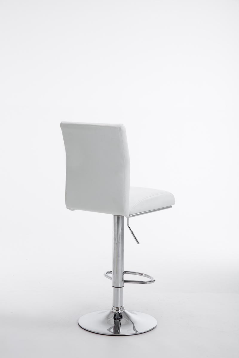 Tabouret de bar Köln en similicuir avec pied en métal