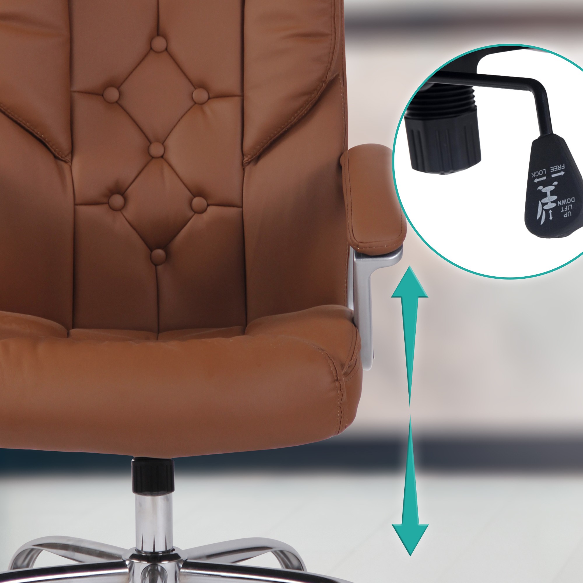 Chaise de bureau XXL Rodeo