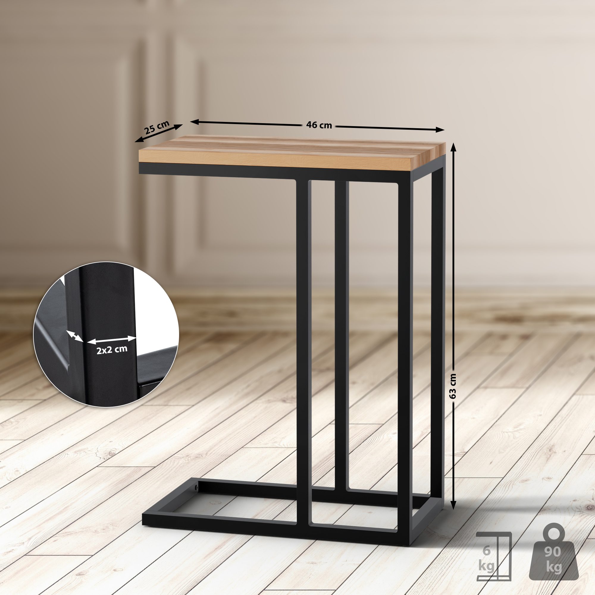 Table d'appoint Manteo
